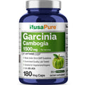 NusaPure Garcinia Cambogia 1500mg - 180 Vegetarian Capsules