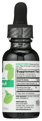 365 by Whole Foods Market Chlorophyll Liquid Concentrate Peppermint - 1 Fl Oz - image 6