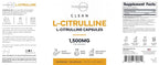 Type Zero L-Citrulline 1500mg - 180 Capsules - image 5