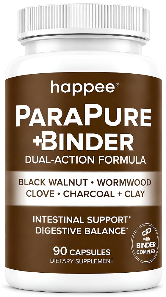 Happee Parasite Cleanse Herbal Supplement - 60 Capsules