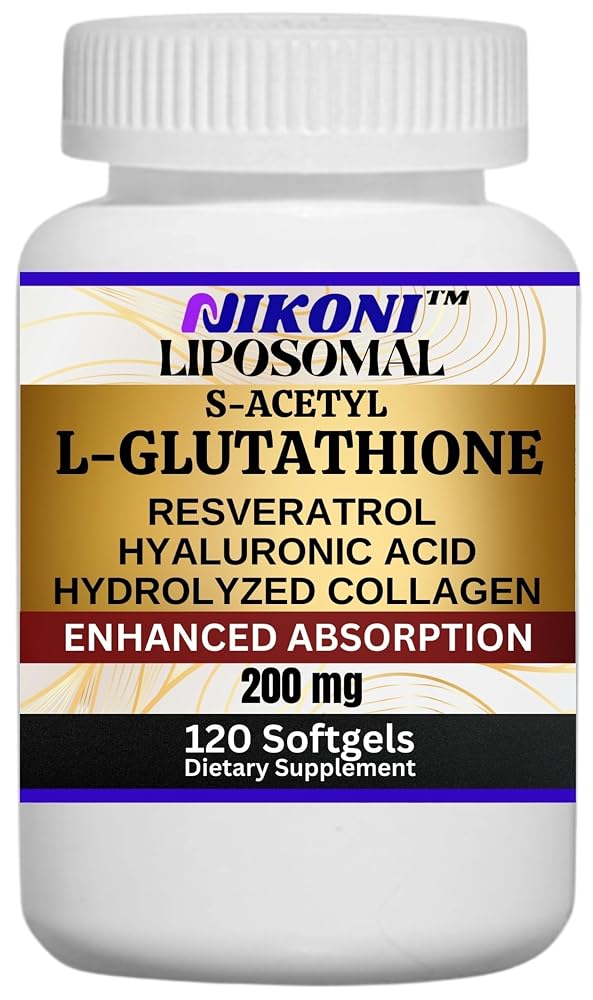Nikoni Liposomal S-Acetyl L-Glutathione Resveratrol