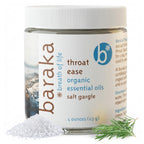 Baraka Throat Ease Sea Salt Gargle with Essential Oils - 4 oz
