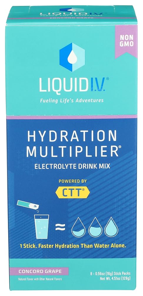 Liquid I.V. Concord Grape Hydration Drink Mix - 8 Count