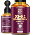 New Elements Liquid Vitamin D3 with K2 & Magnesium Glycinate