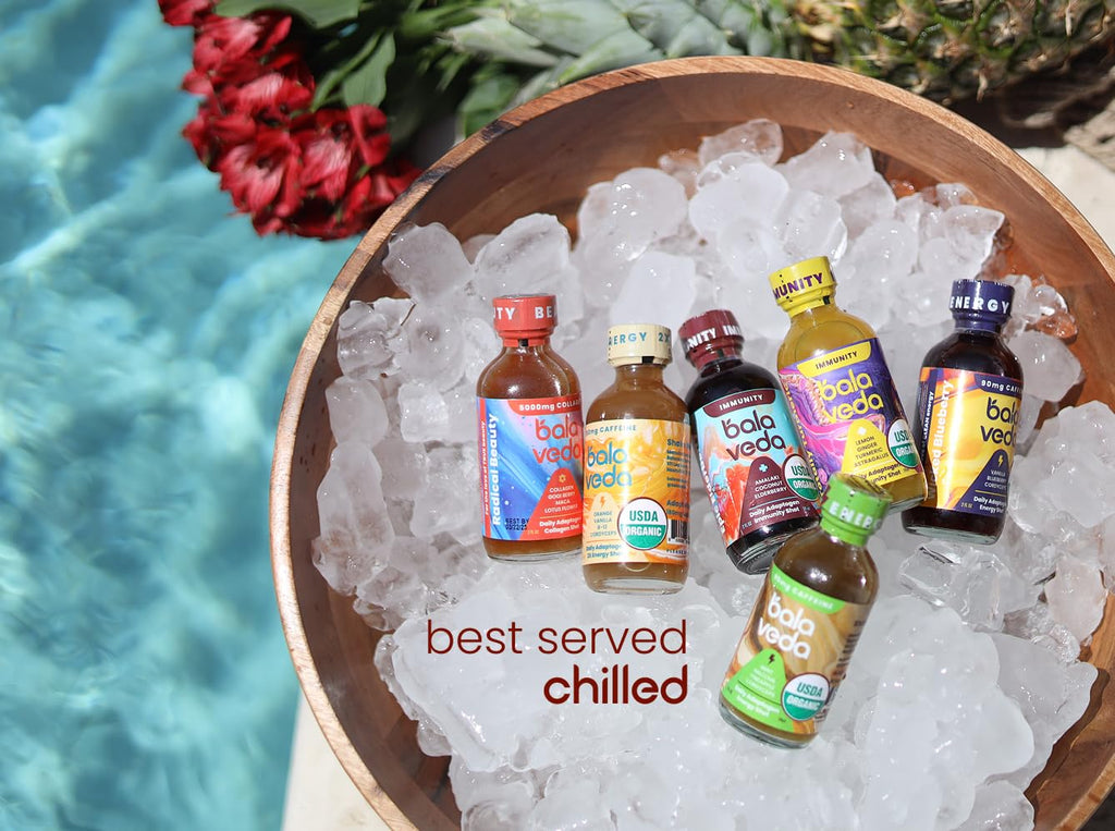 Balaveda Organic Wellness & Energy Shots Variety Pack