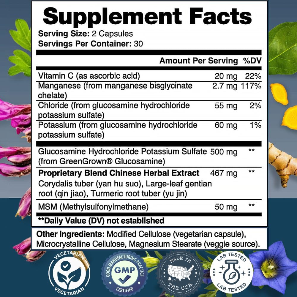Vytanutra Joint Support for Seniors & Active Adults - 180 Capsules - image 4