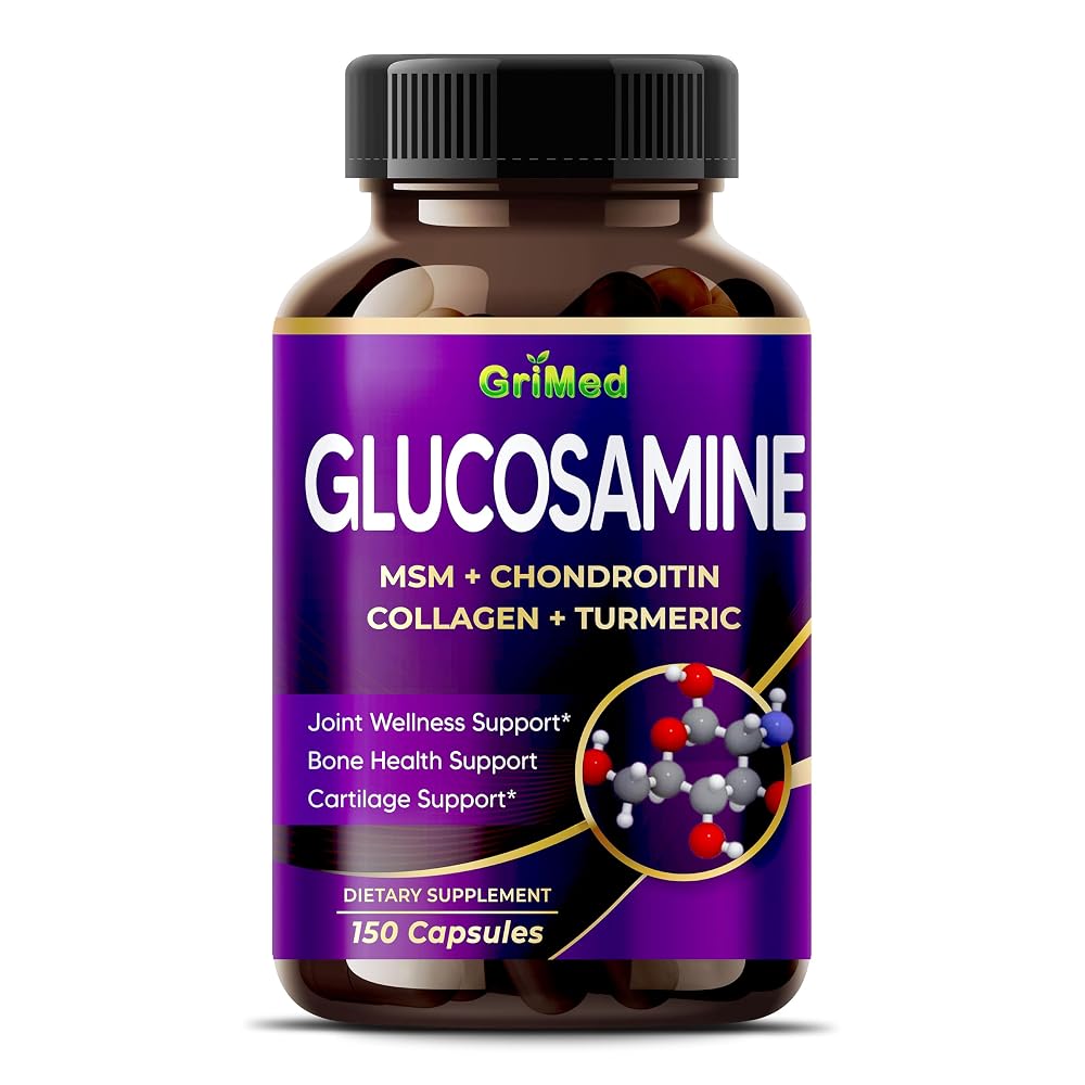 GriMed Glucosamine Complex 8-in-1 with MSM & Chondroitin - 150 Capsules