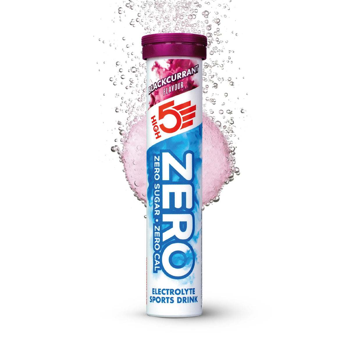 HIGH 5 Zero Electrolyte Tablets Blackcurrant Sugar Free - 20 Count