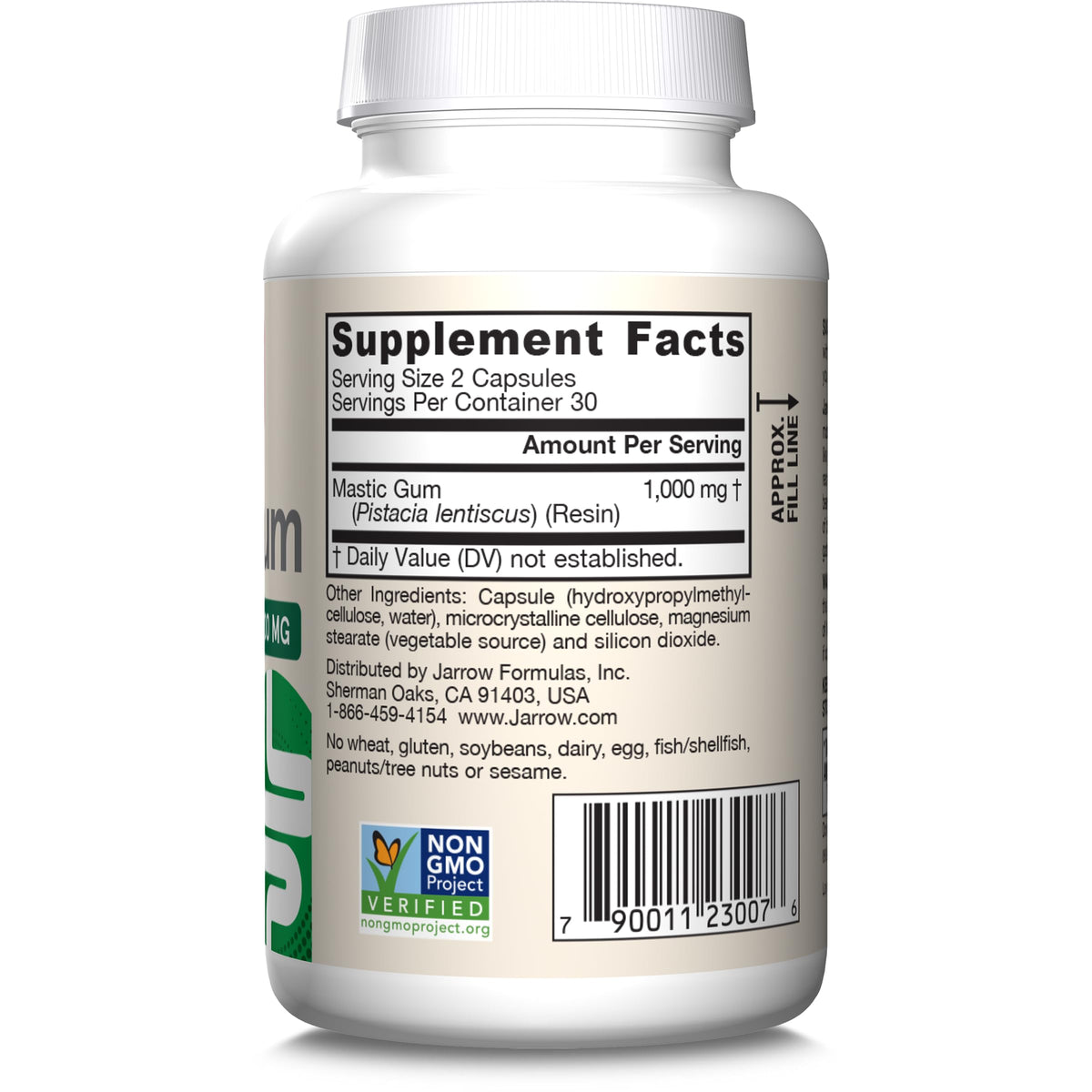 Jarrow Formulas Mastic Gum 1000 mg - 60 Vegetarian Capsules - image 3
