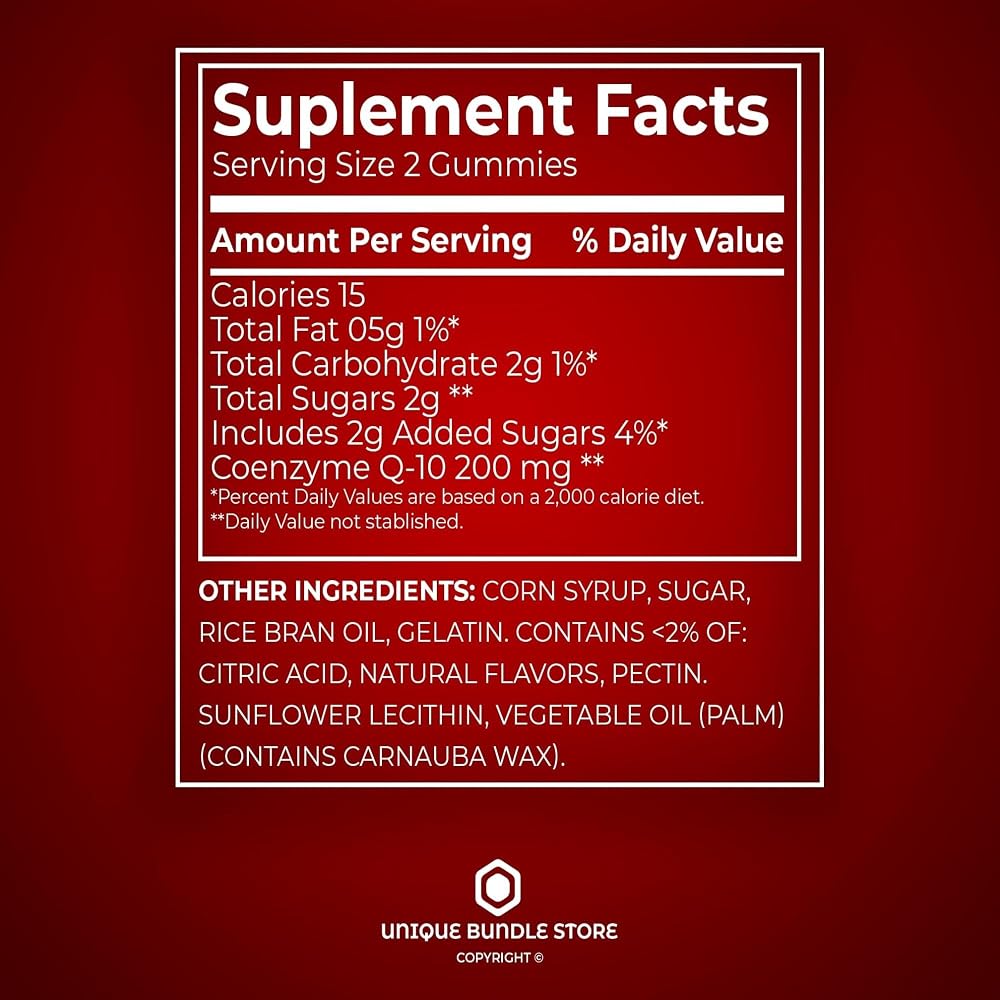 Unique Bundle Store COQ10 200 mg
