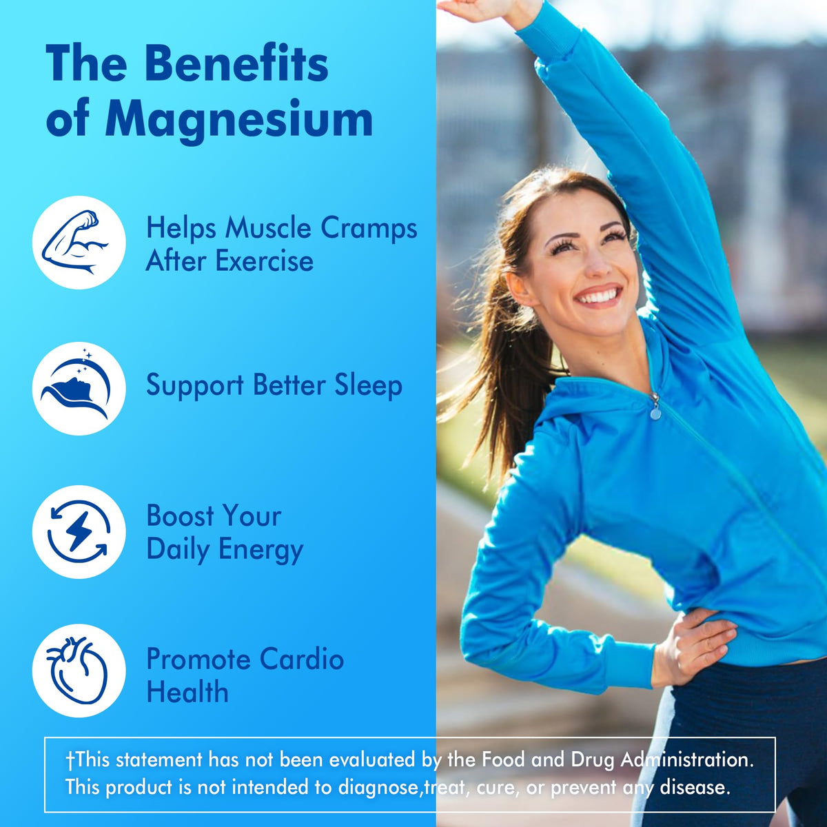 EnvyCure Magnesium Gummies Triple Complex for Calm - 120 Count - image 3