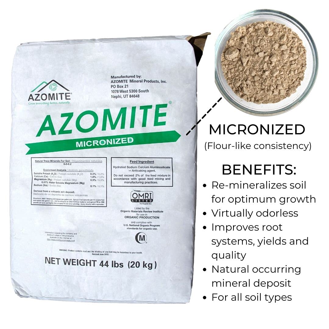The Seed Supply Azomite Micronized Trace Mineral Powder - 4oz