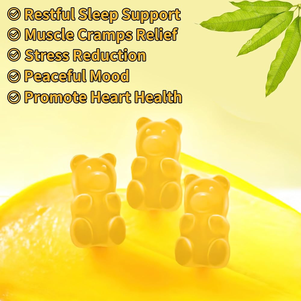 Novomins Magnesium Glycinate Gummies, NSF Certified