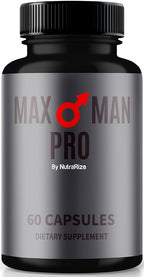 NutraRize Max Man Pro Capsules for Male Performance - 60 Capsules