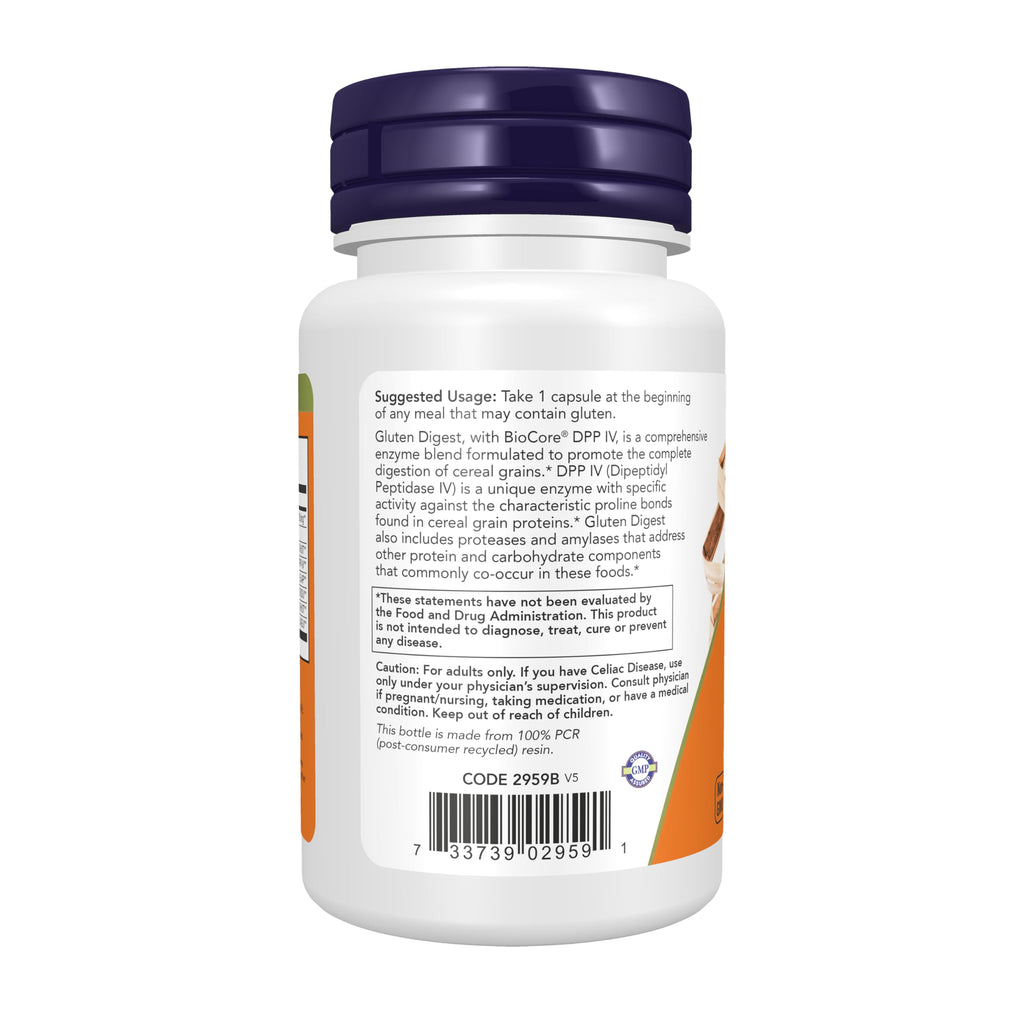 Now Foods Gluten Digest Gastrointestinal Support - image 2