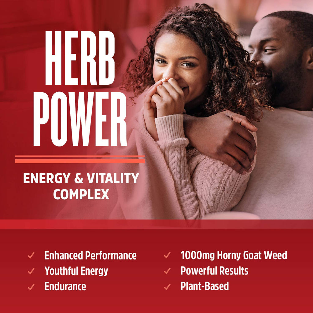 ZHOU Horny Goat Weed Herbal Extract for Energy - 60 Vegetarian Capsules - image 4