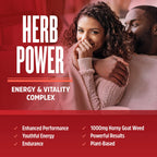 ZHOU Horny Goat Weed Herbal Extract for Energy - 60 Vegetarian Capsules - image 4