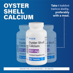 Major Oyster Shell Calcium 500 mg - 150 Tablets - image 2