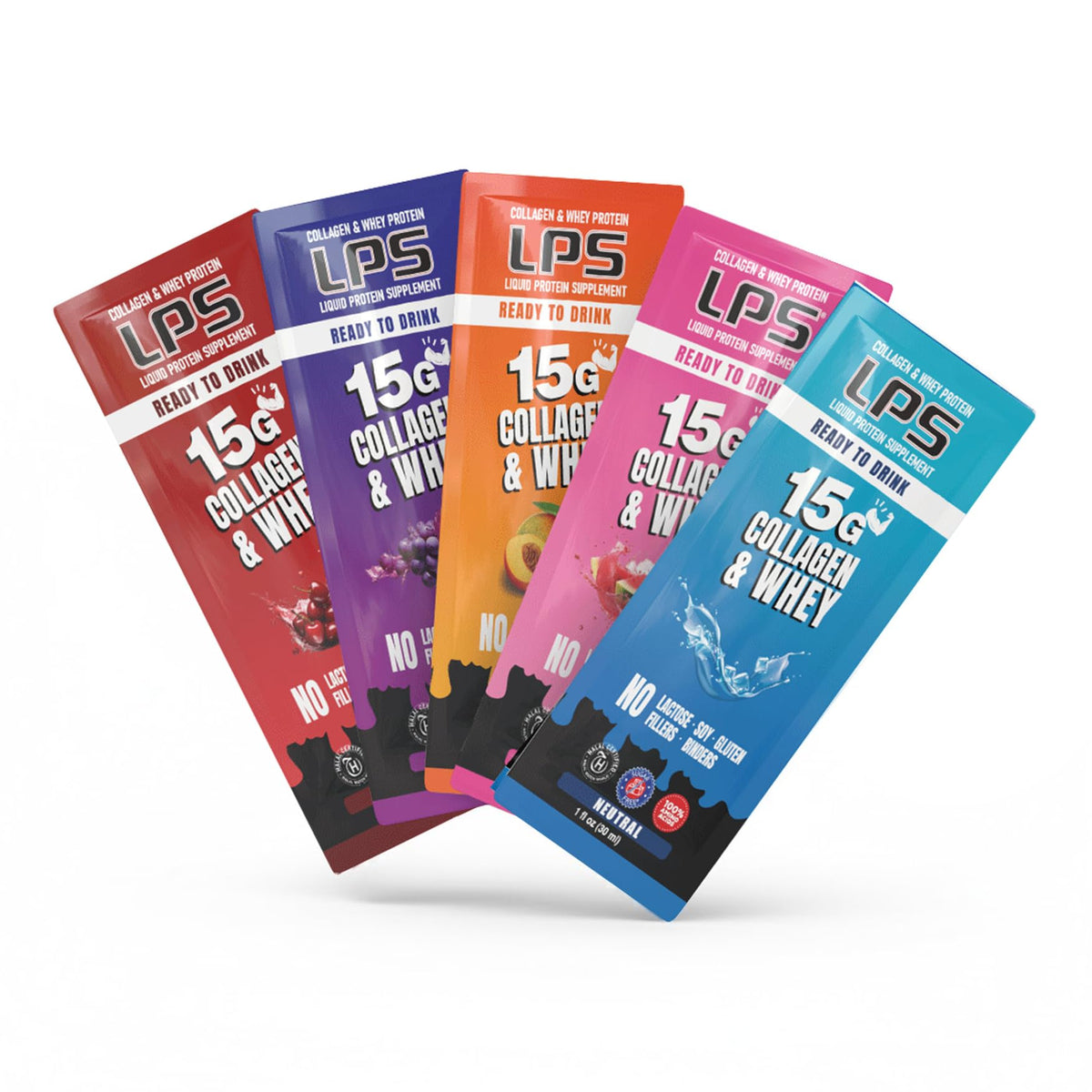 Nutritional Designs LPS Liquid Collagen & Whey Protein Supplement