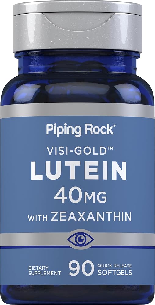 Piping Rock Lutein and Zeaxanthin 40mg - 90 Softgels