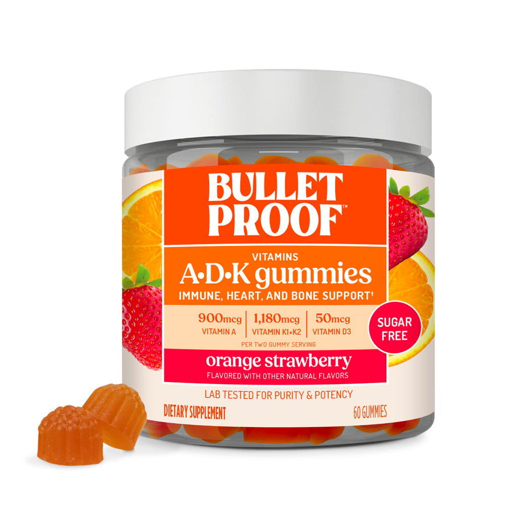Bulletproof Sugar-Free A+D+K Vitamin Gummies - 60 Count