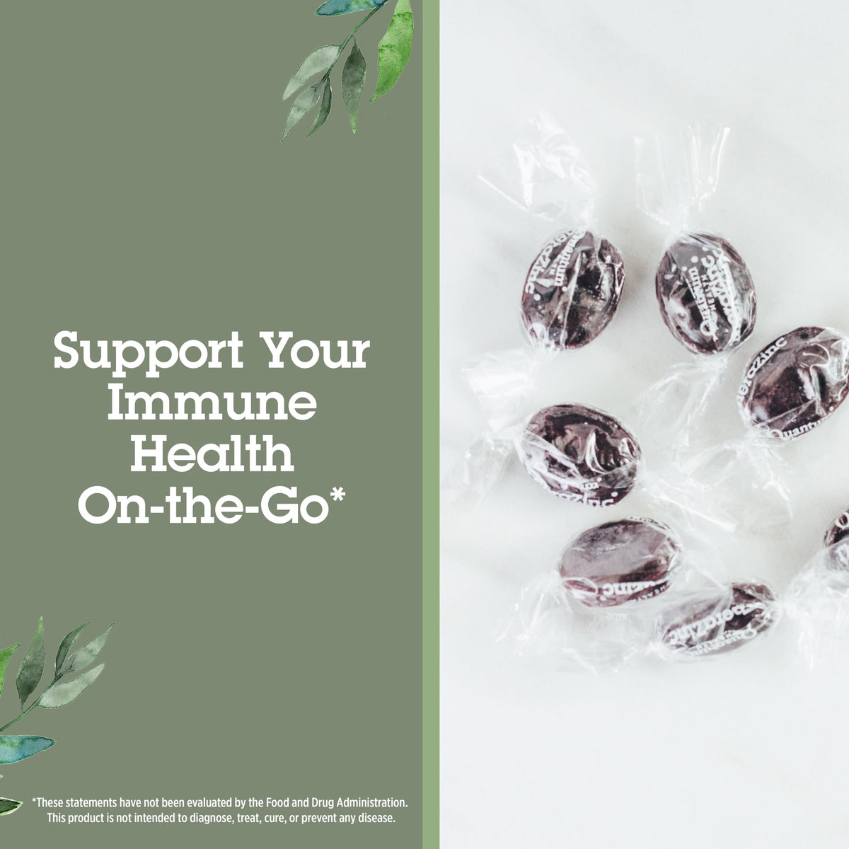 Quantum TheraZinc Organic Elderberry Immune Support - 18 Lozenges - image 7