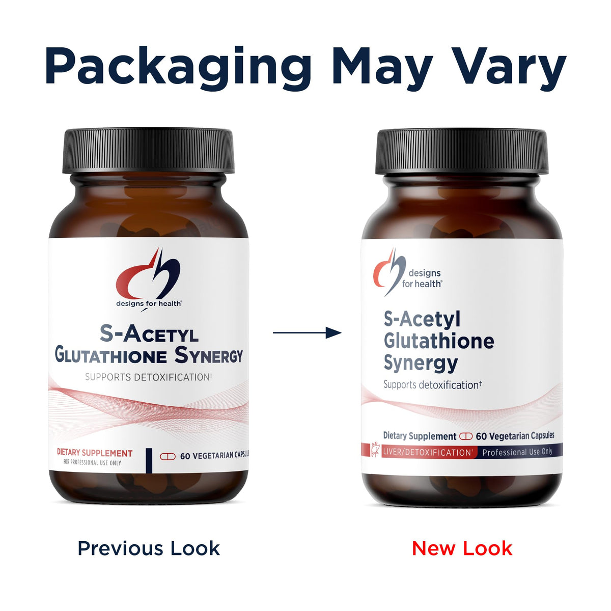 Designs for Health S-Acetyl Glutathione 200mg - 60 Capsules - image 3