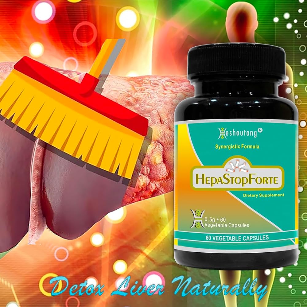 Heshoutang HepaStopForte Herbal Liver Cleanser - 60 Vegetarian Capsules - image 7