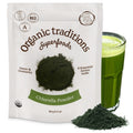 Organic Traditions Chlorella Algae Powder, Broken Cell Wall - 5.3oz
