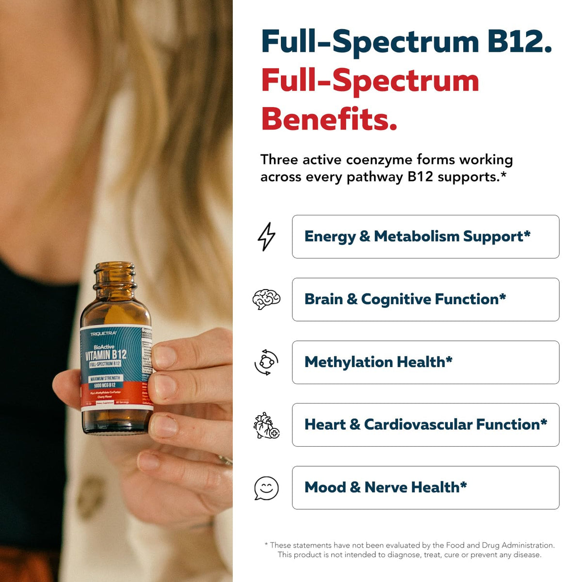 Triquetra Health BioActive Vitamin B12-5000 mcg