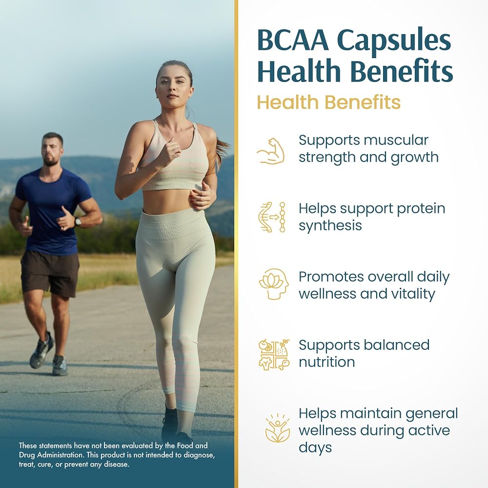 Vykee Nutrition BCAA Capsules 1,000 mg - 120 Count - image 6