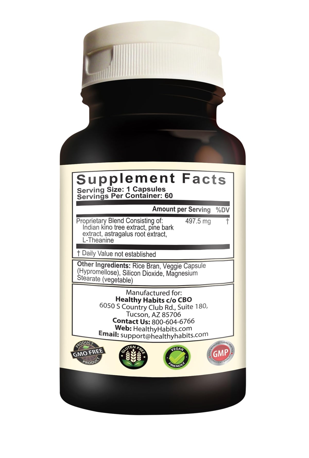 Healthy Habits StemCell Maxum Plant-Based Support - 60 Vegetarian Capsules - image 3