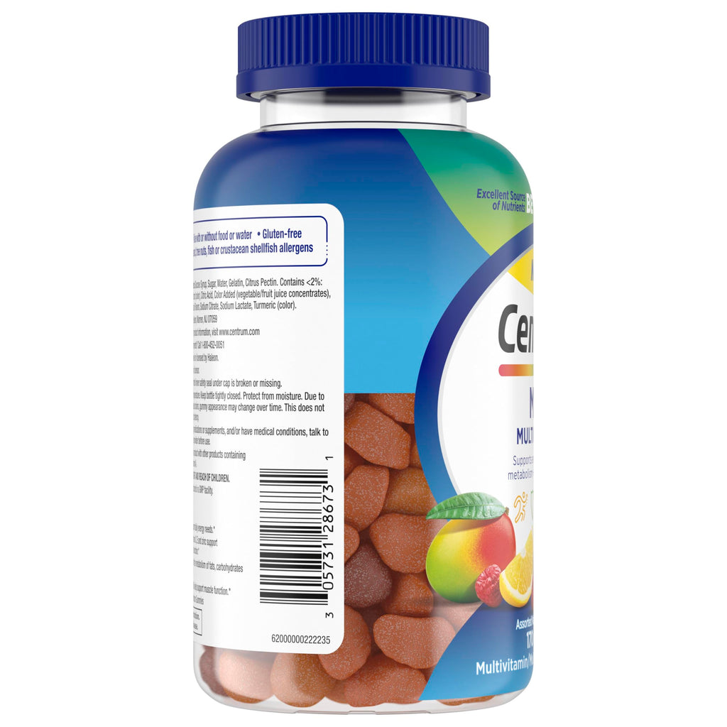 Centrum MultiGummies Gummy Multivitamin for Men