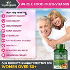 Wholesome Wellness Whole Food Multivitamin for Women - 120 Tablets - image 3