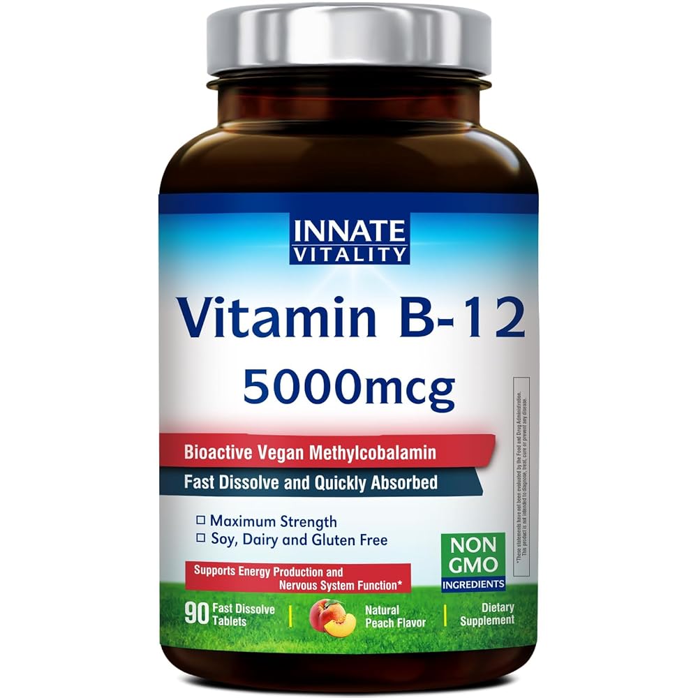 Innate Vitality Vitamin B12 5000mcg