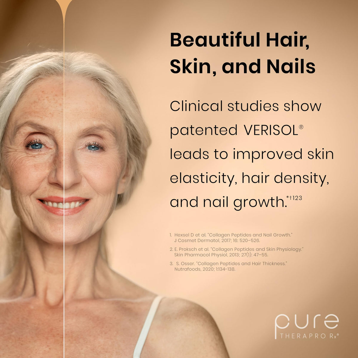 Pure Therapro Rx TriActive Collagen Powder for Hair, Skin & Nails - 30 Servings - image 7
