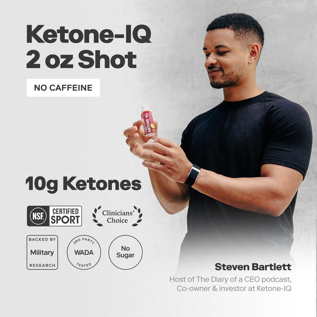 Ketone Iq Ketone-IQ No Caffeine Ketone Shots for Focus, Original - 24 Pack - image 2