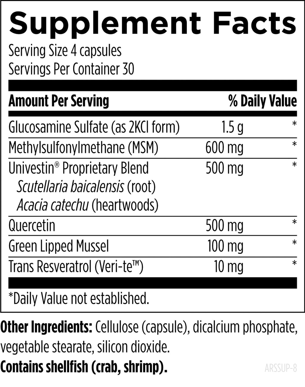 Designs for Health ArthroSoothe Supreme Joint Support - 120 Capsules - image 2