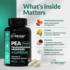 EVERYDAY NUTRITION Palmitoylethanolamide (PEA) 600mg - 90 Capsules - image 5