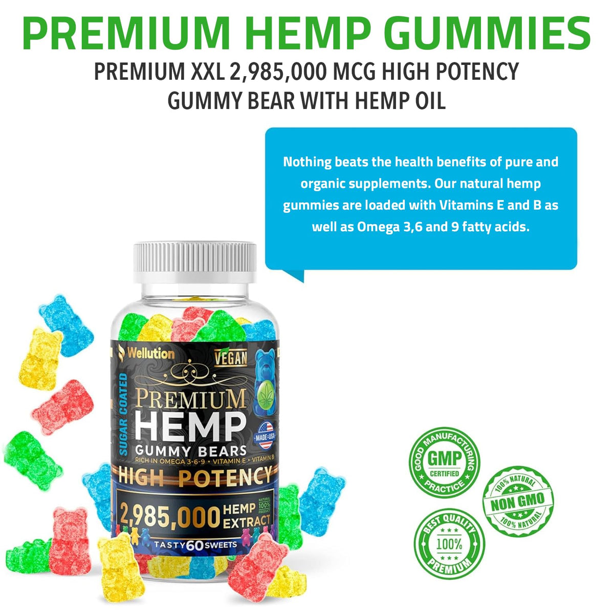 WELLUTION Hemp Gummies