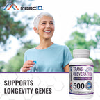 MAAC10 Trans Resveratrol 500mg - 60 Capsules - image 7