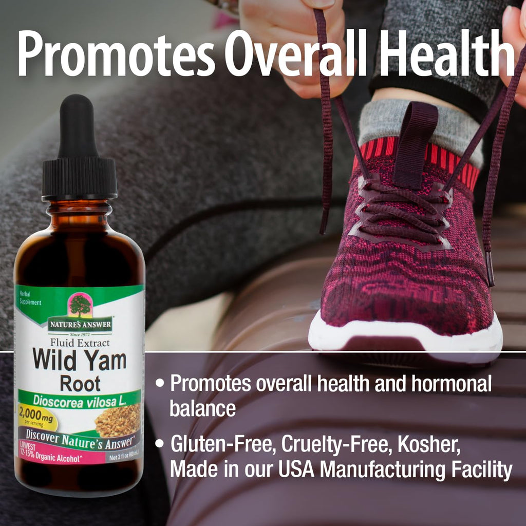 Nature's Answer Wild Yam Extract - 2 Fl Oz - image 3