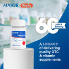MAJOR Ferosul Ferrous Sulfate 325mg Iron Supplement - 300 Tablets - image 2