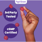 The Feel Great Vitamin Company Fiber Gummies for Kids - 60 Count - image 6