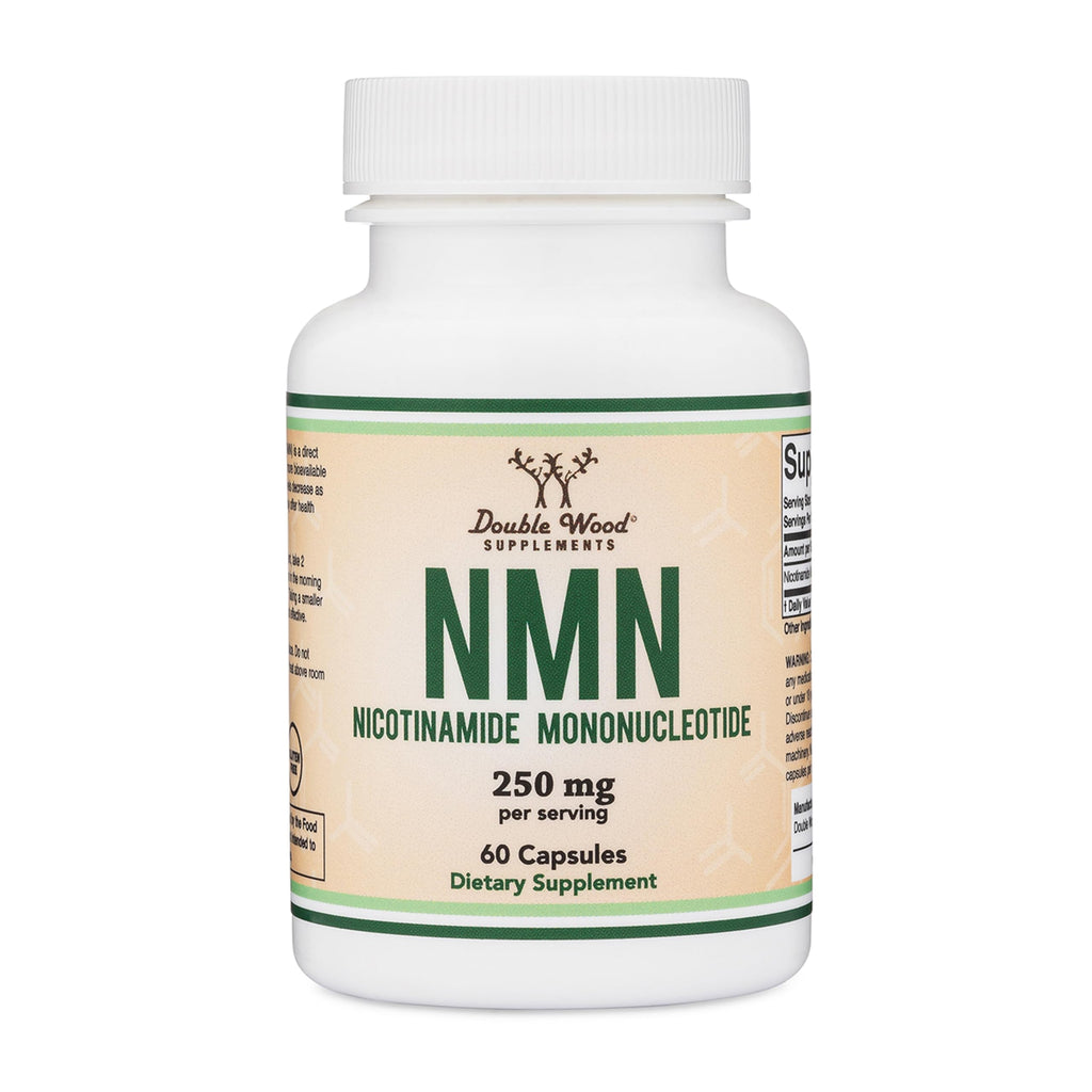 Double Wood Supplements NMN 250mg Cellular Energy - 60 Capsules
