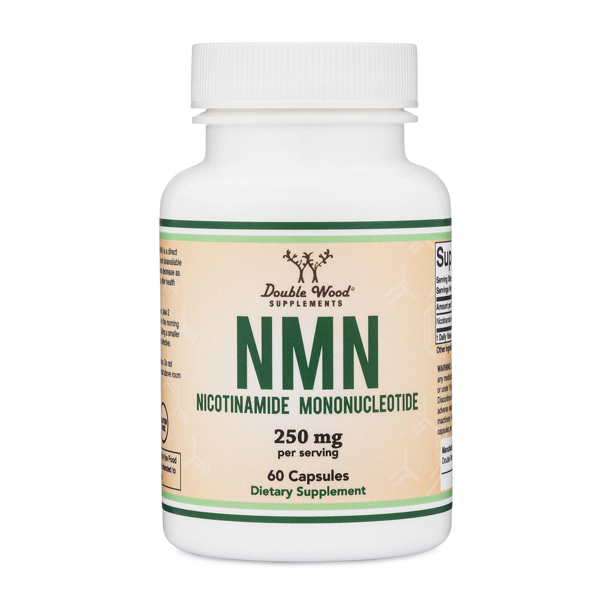 Double Wood Supplements NMN 250mg Cellular Energy - 60 Capsules