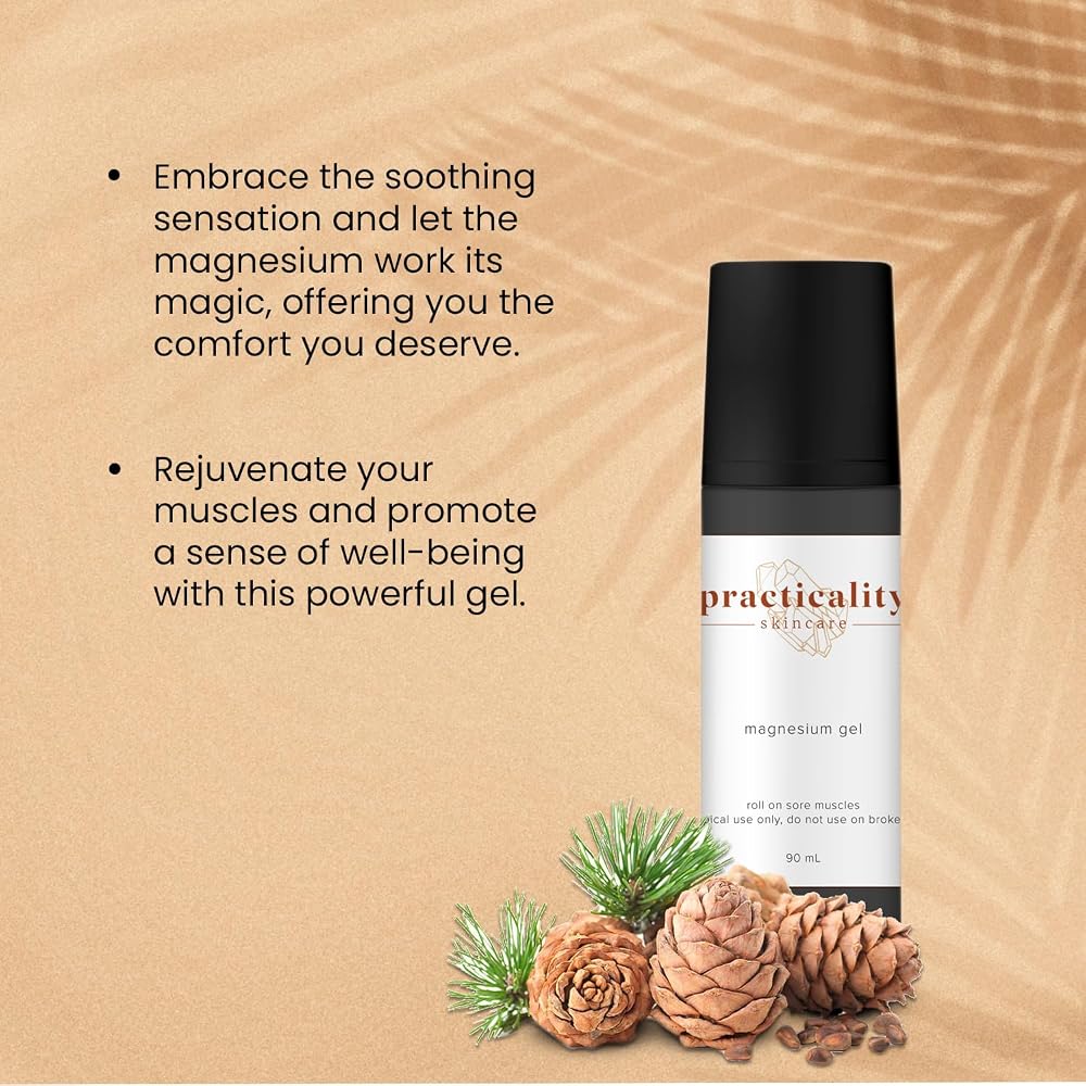 Practicality Skincare Magnesium Chloride Body Gel - 3 fl oz - image 4