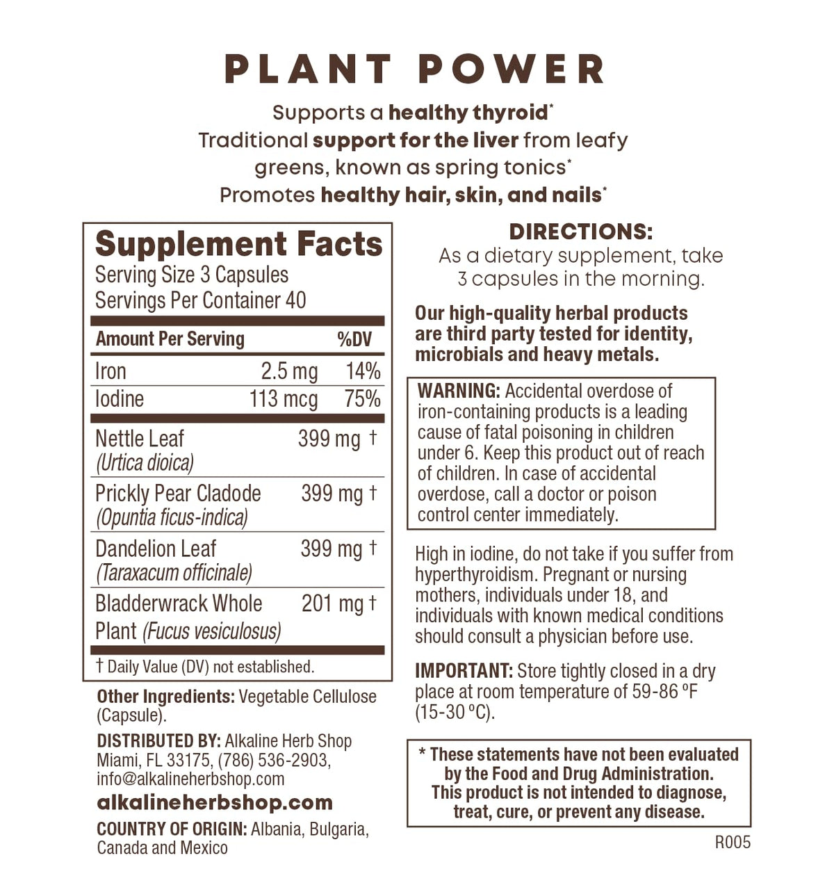 Alkaline Herb Shop The Boost Bundle - 3 Herbal Supplements - image 3
