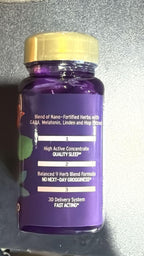 Dream Spell 3D Natural Sleep Aid with Melatonin & GABA - 60 Capsules - image 4