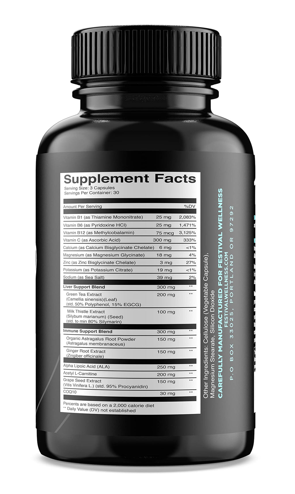 Festival Wellness Tempo Immune Support - 90 Capsules - image 2